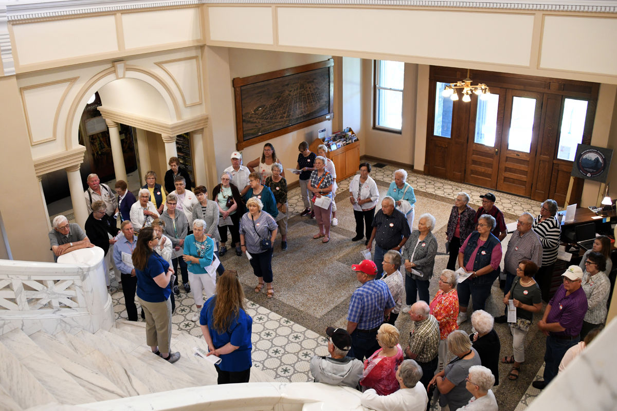 072 The Fun Club toured the historical Mead Center in Yankton.JPG